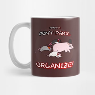 Don't Panic: Organize! (Full Color Version 1) Mug